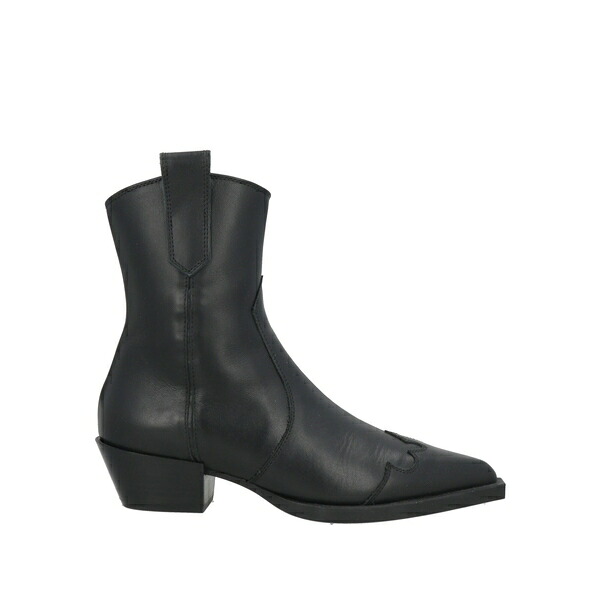 【貨物輸送無料】 コペンハーゲン 制作室 レディース ブーツ シューズ Ankle boots Black