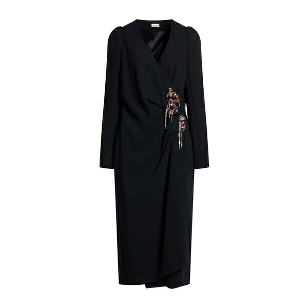 【貨物輸送無料】 ドリス・ヴァン・ノッテン レディース 衣裳 トップス Midi dresses Black
