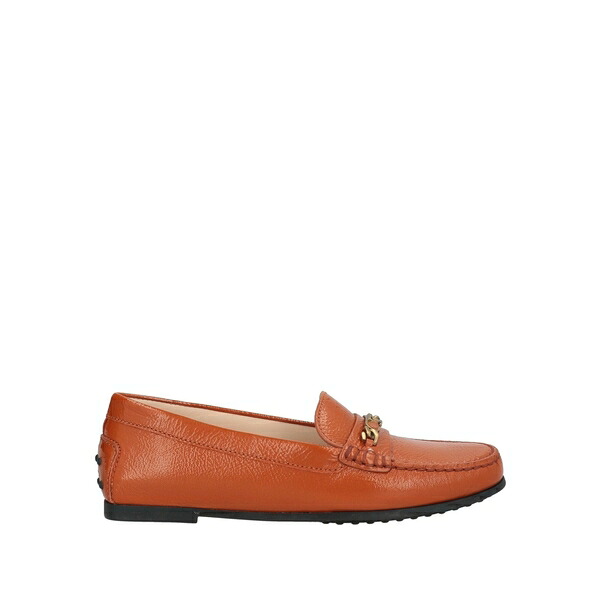 【貨物輸送無料】 トッズ レディース スリッポン・ローファー シューズ Loafers Brown