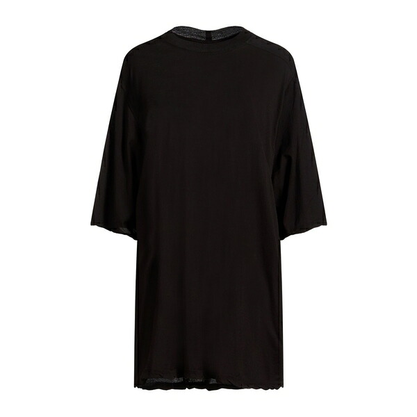 【貨物輸送無料】 リックオウエンス レディース プルオーバー トップス T-shirts Black
