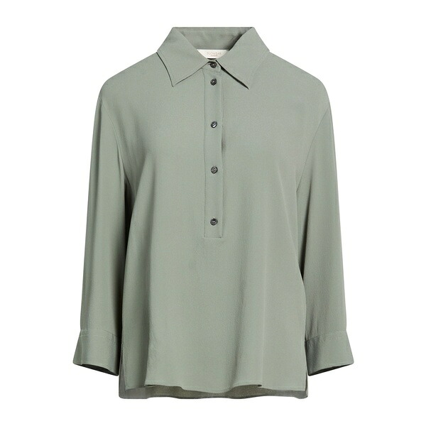 【送料無料】 スローウエア レディース シャツ トップス Shirts Green