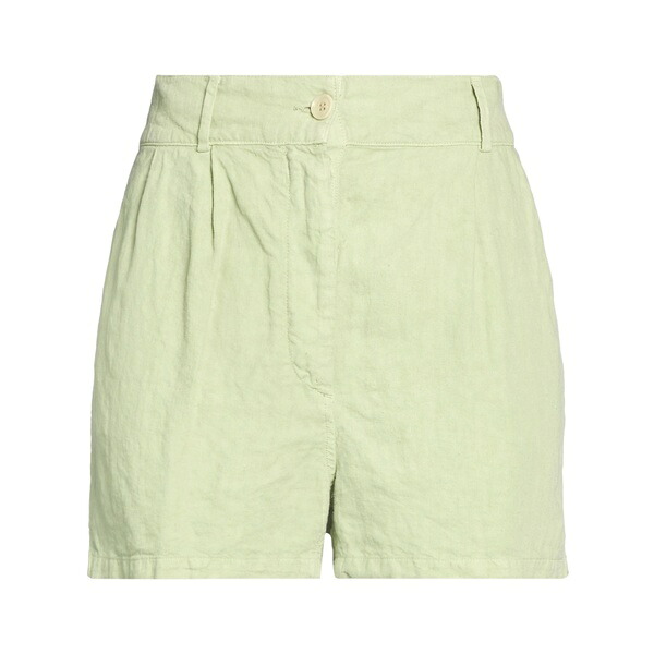 【貨物輸送無料】 アスペジ レディース 心地好いズボン下 ボトムス Shorts \u0026 Bermuda Shorts Green