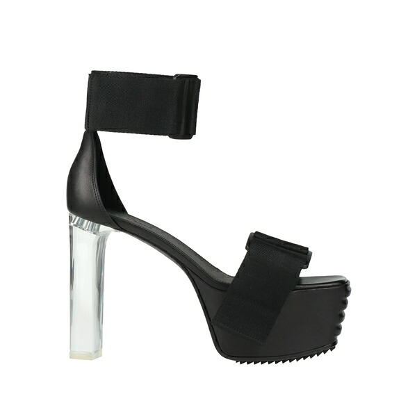 【貨物輸送無料】 リックオウエンス レディース サンダル シューズ Sandals Black