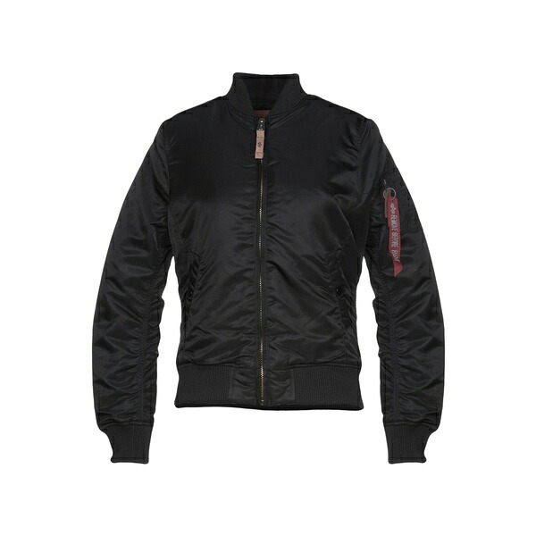 【貨物輸送無料】 アルファインダストリーズ レディース 上衣＆上衣 アウター Jackets Black