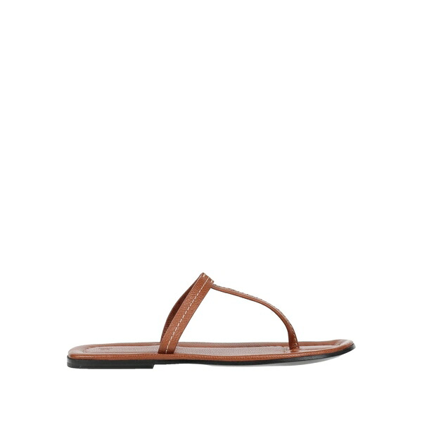 【貨物輸送無料】 トーテム レディース サンダル シューズ Thong sandals Brown