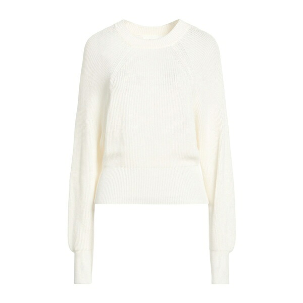 【送料無料】 ソロトレ レディース ニット&セーター アウター Sweaters White｜asty