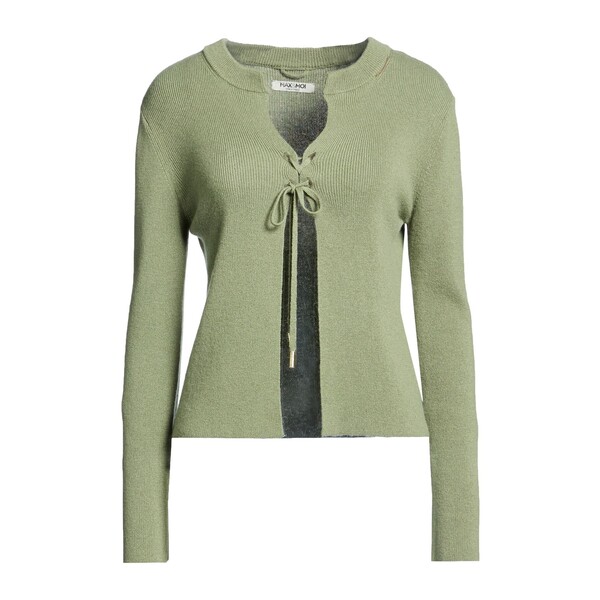 【貨物輸送無料】 マックス アンド モイ レディース ジレー アウター Cardigans Green