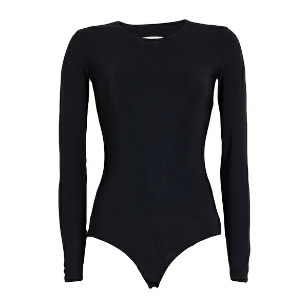 【貨物輸送無料】 マルタンマルジェラ レディース プルオーバー トップス Bodysuits Black