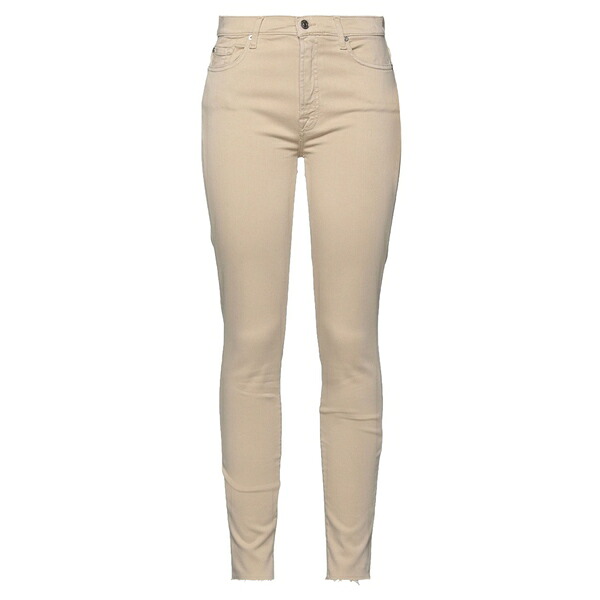 【送料無料】 7フォーオールマンカインド レディース デニムパンツ ボトムス Jeans Beige｜asty