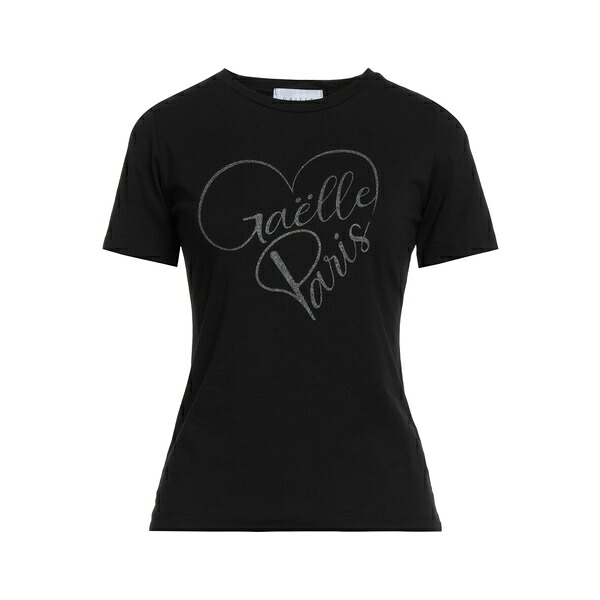 【貨物輸送無料】 ガレパリ レディース プルオーバー トップス T-shirts Black