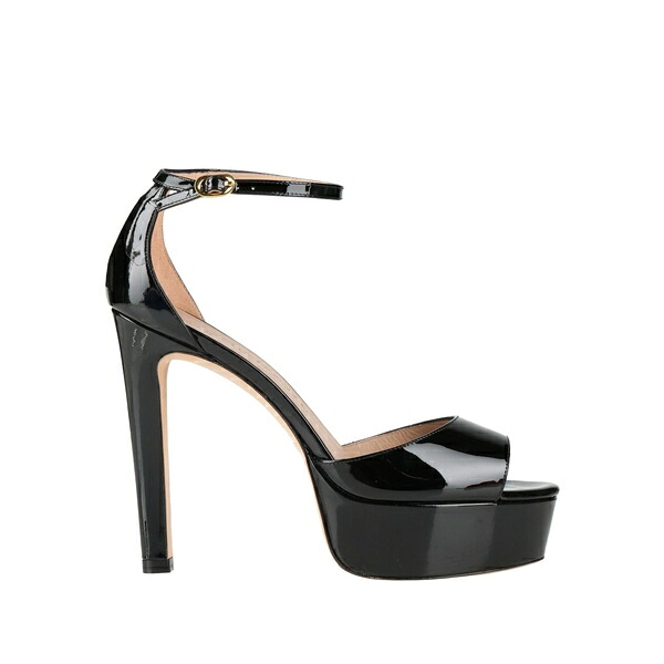 【貨物輸送無料】 スチュアート ワイツマン レディース サンダル シューズ Sandals Black