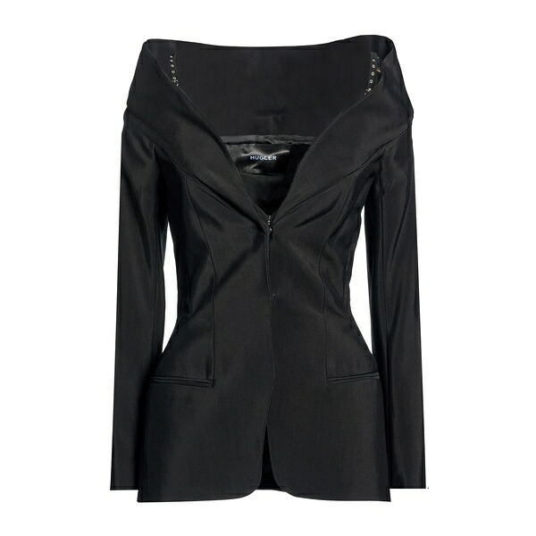 【貨物輸送無料】 マグラー レディース 上衣＆上衣 アウター Jackets Black