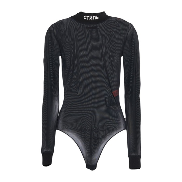 【送料無料】 ヘロン プレストン レディース Tシャツ トップス Bodysuits Black|asty