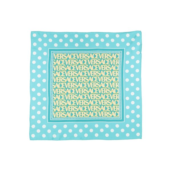 【貨物輸送無料】 ヴェルサーチ レディース えり巻き・袈裟・えり巻き 付属品 Scarves Azure