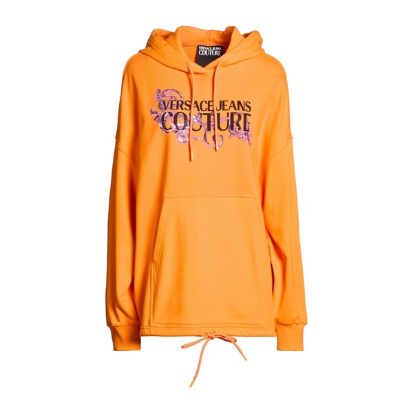 【貨物輸送無料】 呼びりん探し回る レディース パーカー・スウェットシャツ アウター Sweatshirts Orange