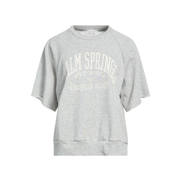 【貨物輸送無料】 スーベニアー レディース パーカー・スウェットシャツ アウター Sweatshirts Grey