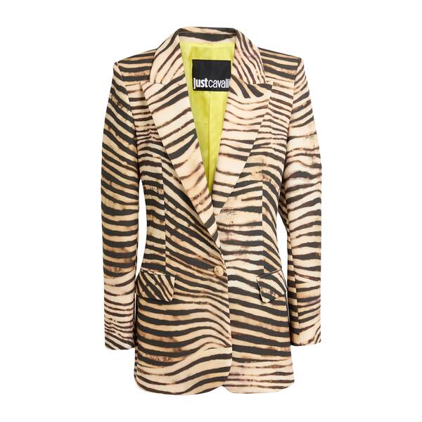 【貨物輸送無料】 ロベルトカヴァリ レディース 上衣＆上衣 アウター Blazers Beige