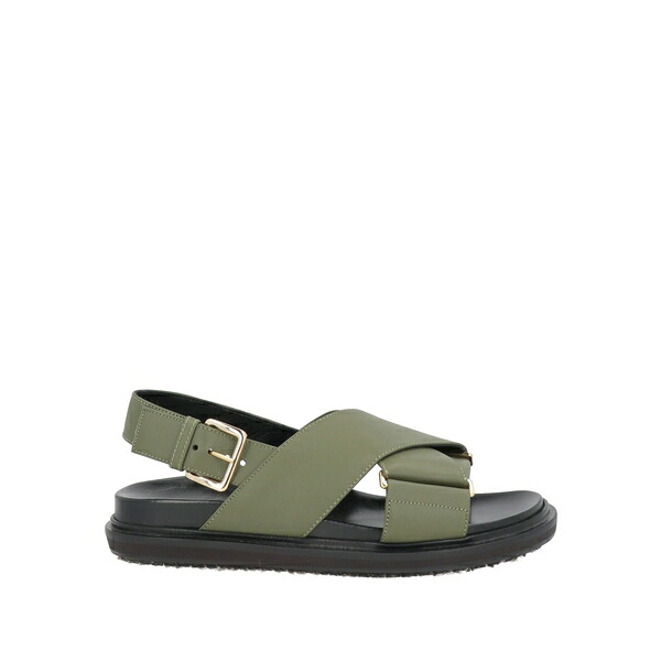 【貨物輸送無料】 マルニ レディース サンダル シューズ Sandals Green