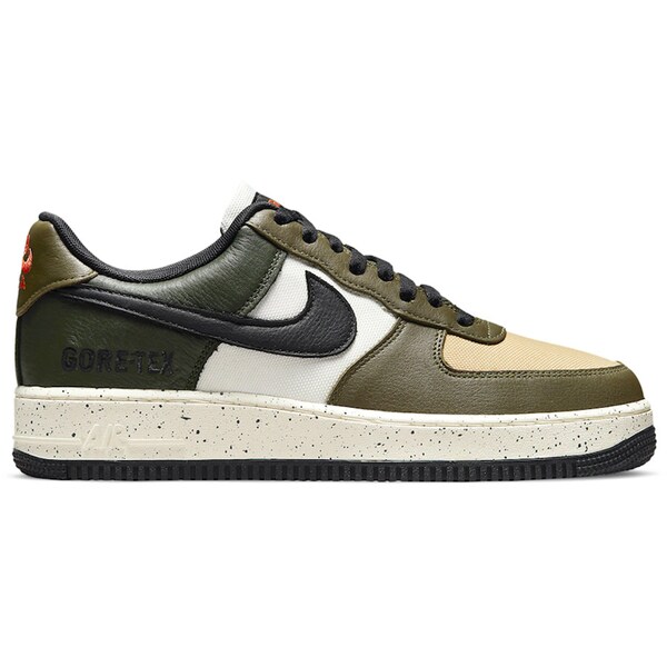 Nike ナイキ メンズ スニーカー  【Nike Air Force 1 Low Gore-Tex Escape】  大きさ US_9.5(27.5珊) Forest Green/Brown-Sail-Orange