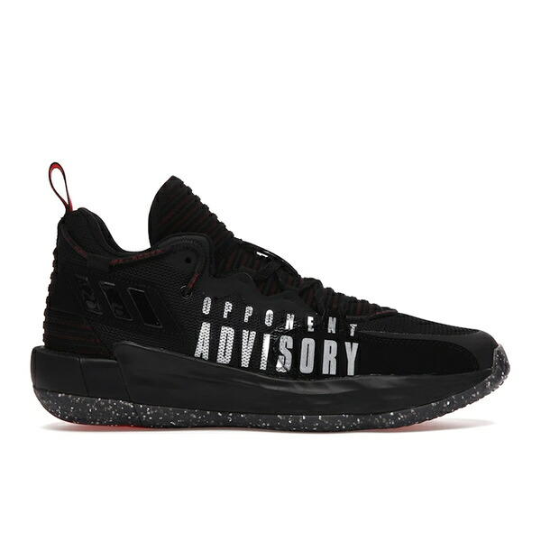 adidas アディダス メンズ スニーカー  【adidas Dame 7 Opponent Advisory】  大きさ US_M_14 Core Black/Footwear White/Vivid Red