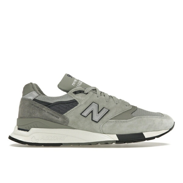 New Balance ニュー平衡にする メンズ スニーカー  【New Balance 998 MiUSA WTAPS Visual Uparmored】  大きさ US_7(25.0珊) Grey