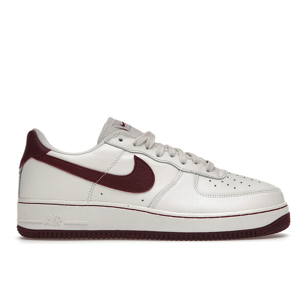 Nike ナイキ メンズ スニーカー  【Nike Air Force 1 Low \u002707 Craft Dark Beetroot】  大いさ US_11(29.0糎) Sail/Dark Beetroot/Sail