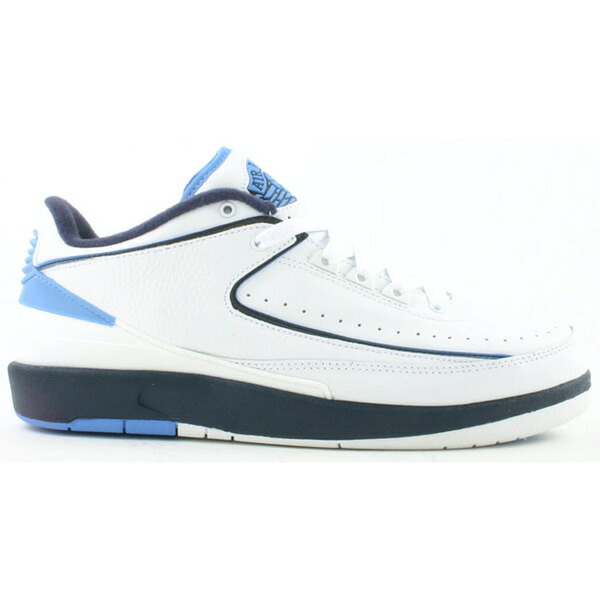Jordan ジョーダン メンズ スニーカー  【Jordan 2 Retro Low University Blue (2004)】  大きさ US_M_13.5 White/Midnight Navy-Columbia Blue
