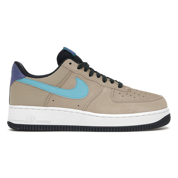 Nike ナイキ メンズ スニーカー  【Nike Air Force 1 Low ACG Khaki】  大きさ US_8.5(26.5珊) Khaki/Persian Violet-Teal