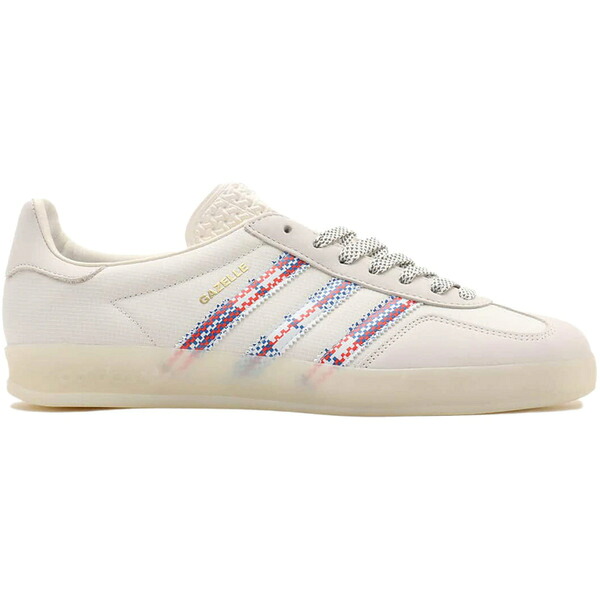 adidas アディダス メンズ スニーカー  【adidas Gazelle Indoor ALWAYTH White】  大いさ US_9.5(27.5糎) White/Plaid