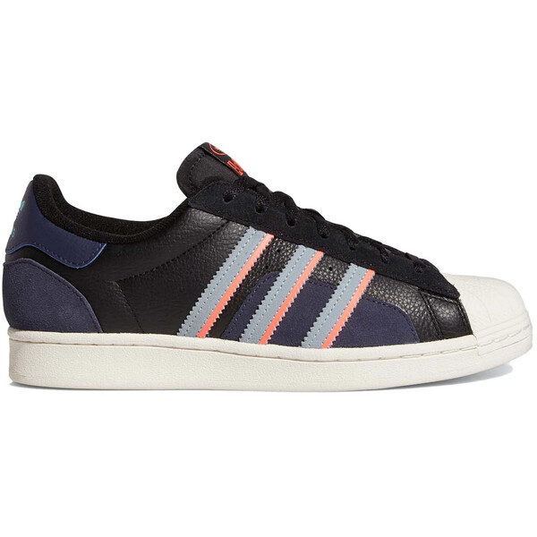 adidas アディダス メンズ スニーカー  【adidas Superstar Black Magic Grey Turbo】  大いさ US_M_4.5 Core Black/Magic Grey/Turbo