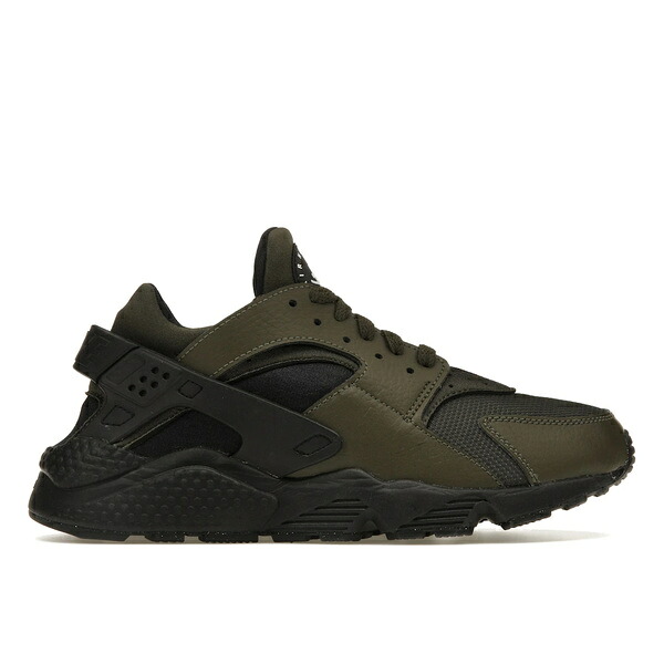 Nike ナイキ メンズ スニーカー  【Nike Air Huarache PRM Olive Black】  大いさ US_8.5(26.5糎) Olive/Black/White