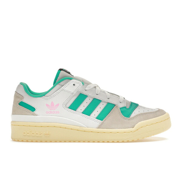 adidas アディダス メンズ スニーカー  【adidas Forum Low White Mint】  大きさ US_5(23.0珊) Footwear White/Bliss Pink/Mint Rush