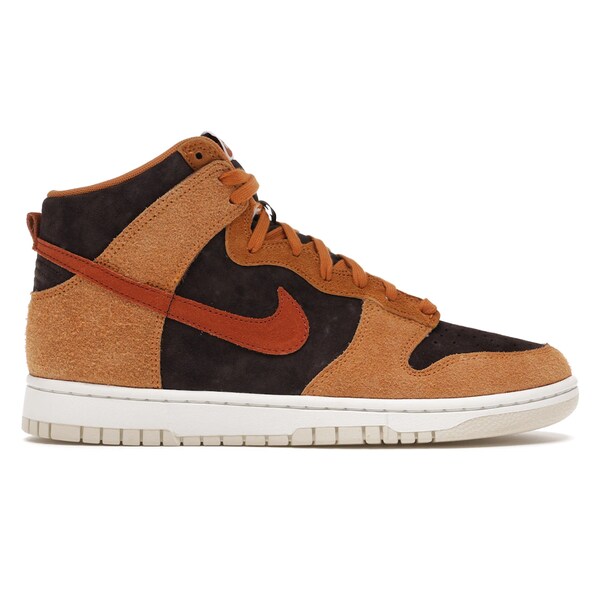 Nike ナイキ メンズ スニーカー  【Nike Dunk High PRM Dark Russet】  大きさ US_M_4.5 Velvet Brown/Dark Russet-Dark Curry-Sail