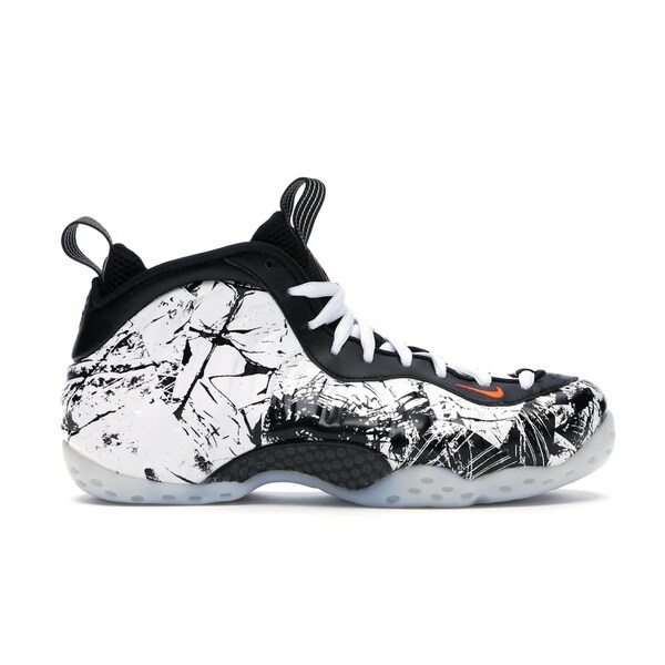 Nike ナイキ メンズ スニーカー  【Nike Air Foamposite One Shattered Backboard】  大きさ US_7(25.0珊) Black/White-Total Orange