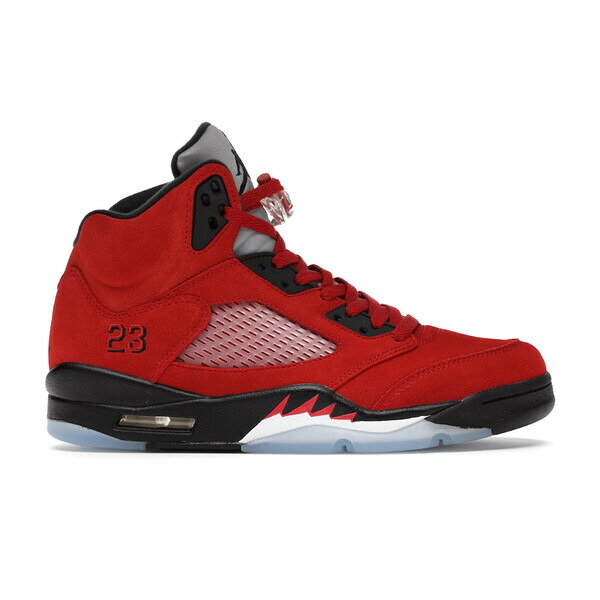 Jordan ジョーダン メンズ スニーカー  【Jordan 5 Retro Raging Bull Red (2021)】  大きさ US_5(23.0糎) Varsity Red/Black-White