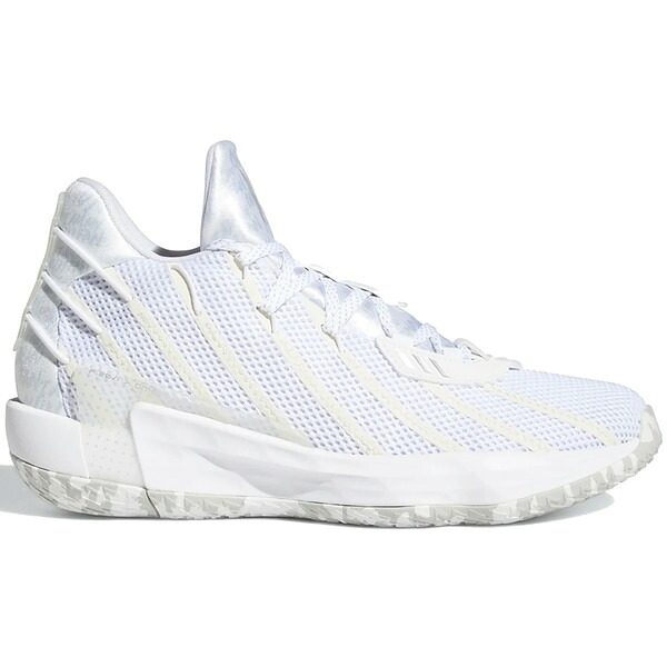 adidas アディダス メンズ スニーカー  【adidas Dame 7 I アメリシウム My Own Fan Cloud White】  大きさ US_8(26.0珊) Cloud White/Silver Metallic/Core Black