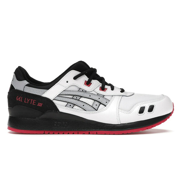 ASICS アシックス メンズ スニーカー  【ASICS Gel-Lyte III White Piedmont Grey】  大いさ US_5(23.0糎) White/Piedmont Grey