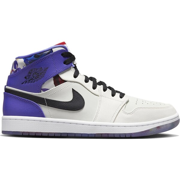 Jordan ジョーダン メンズ スニーカー  【Jordan 1 Mid SE Valentine\u0027s Day Flowers】  大きさ US_7.5(25.5珊) Sail/Black/White