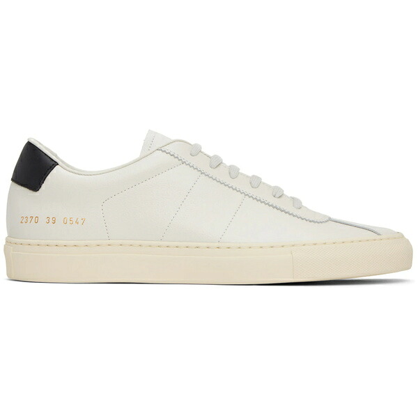 Common Projects コモン・プロジェクツ メンズ スニーカー  【Common Project Tennis 77 White Black】  大きさ US_6(24.0珊) White/Black