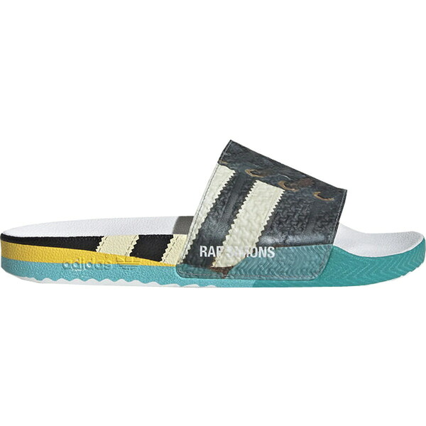 adidas アディダス メンズ スニーカー  【adidas Samba Adilette Raf Simons Trompe L\u0027oeil】  大いさ US_11(29.0糎) Core Black/Cloud White/Bright Blue