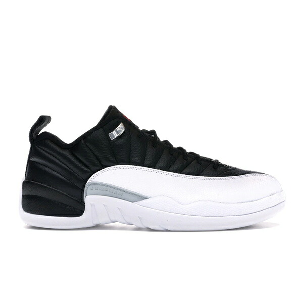 Jordan ジョーダン メンズ スニーカー  【Jordan 12 Retro Low Playoffs】  大きさ US_M_14 Black/Varsity Red-White-Metallic Silver