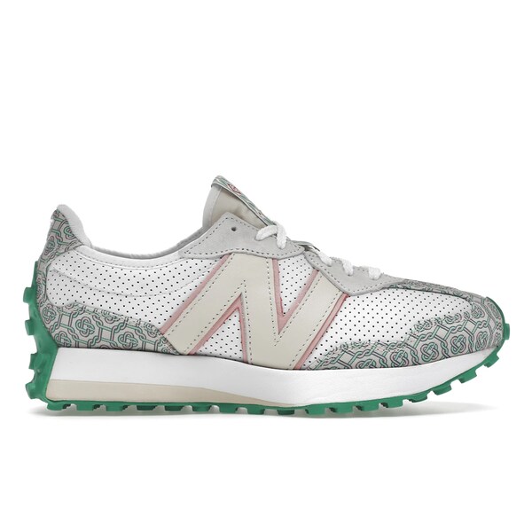 New Balance ニュー平衡にする メンズ スニーカー  【New Balance 327 Casablanca】  大きさ US_7.5(25.5珊) Munsell White/Holly Green