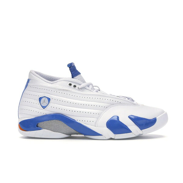 Jordan ジョーダン メンズ スニーカー  【Jordan 14 Retro Low Pacific Blue】  大きさ US_9(27.0珊) White/Pacific Blue-Metallic Silver-Bright Ceramic