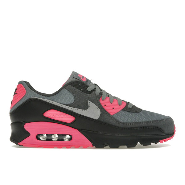 Nike ナイキ メンズ スニーカー  【Nike Air Max 90 Wolf Grey Hyper Pink】  大きさ US_M_13 Cool Grey/Wolf Grey-Hyper Pink-Black-Anthracite