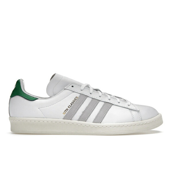 adidas アディダス メンズ スニーカー  【adidas Campus 80s Kith Classics White Green】  大きさ US_9(27.0珊) White/Fairway/Gold