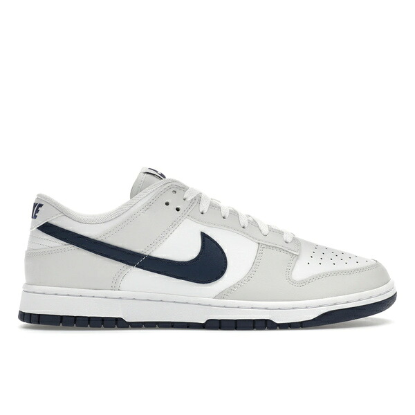 Nike ナイキ メンズ スニーカー  【Nike Dunk Low Retro White Midnight Navy】  大きさ US_7(25.0糎) Summit White/Platinum Tint/Midnight Navy