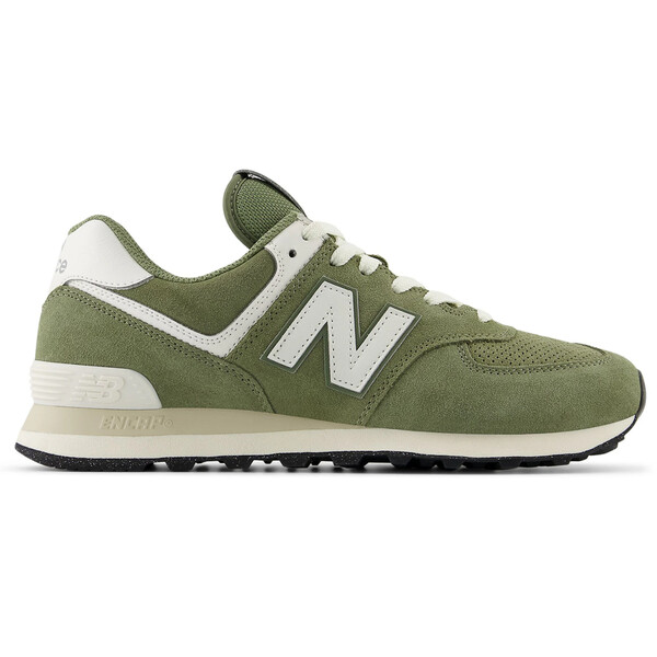 New Balance ニュー平衡にする メンズ スニーカー  【New Balance 574 Dark Olivine Sea Salt】  大きさ US_9(27.0珊) Dark Olivine/Sea Salt