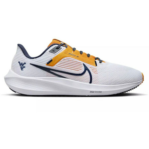 Nike ナイキ メンズ スニーカー  【Nike Pegasus 40 West Virginia】  大いさ US_8(26.0糎) White/University Gold/College Navy