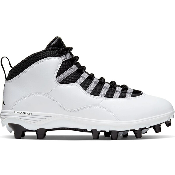 Jordan ジョーダン メンズ スニーカー  【Jordan 10 TD Mid Steel Grey】  大きさ US_11.5(29.5珊) White/Light Steel Grey-Black