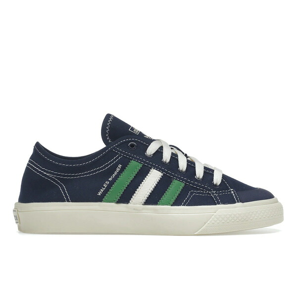adidas アディダス メンズ スニーカー  【adidas Nizza Lo Wales Bonner Night Indigo】  大きさ US_10(28.0珊) Night Indigo/Yellow/Cream White